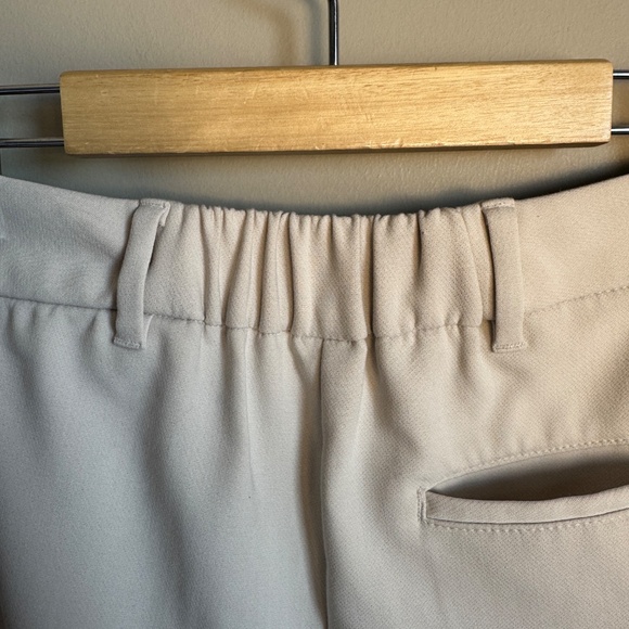 Old Navy Extra High Rise Taylor Wide Leg Trousers Cream Size Small Office Career - Picture 7 of 14